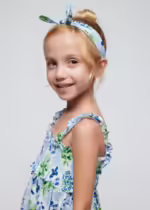 Mayoral Παιδικό Φόρεμα βουαλ  για Κορίτσι Γαλάζιο 24-03947-015 - Image 3