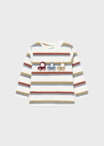 Mayoral Παιδική Μπλούζα Μακρυμάνικη για Αγόρι Πορτοκαλί 14-02037-087 - Image 2