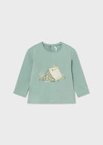 Mayoral Παιδική Μπλούζα Μακρυμάνικη για Κορίτσι Πράσινο 14-02054-052