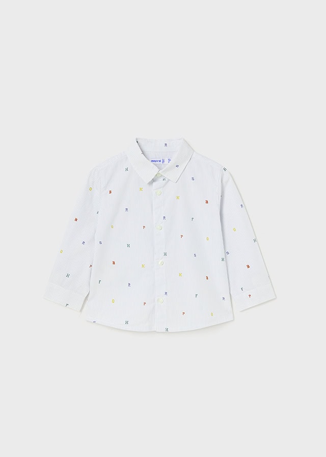 14-02188-064-L-4 Mayoral Παιδικό Πουκάμισο για Αγόρι Μπλε 14-02188-064 - Image 1