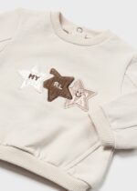 Mayoral Παιδικό Φούτερ για Αγόρι Μπεζ 14-02455-057 - Image 2