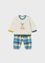 Mayoral Παιδικό Σετ για Αγόρι Άσπρο 14-02517-083