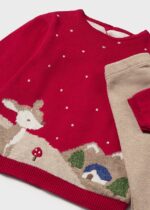Mayoral Παιδικό Σετ για Κορίτσι Κόκκινο 14-02703-079 - Image 2