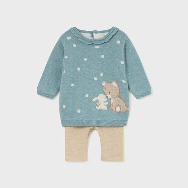 Mayoral Παιδικό Σετ για Κορίτσι Μπλε 14-02703-080