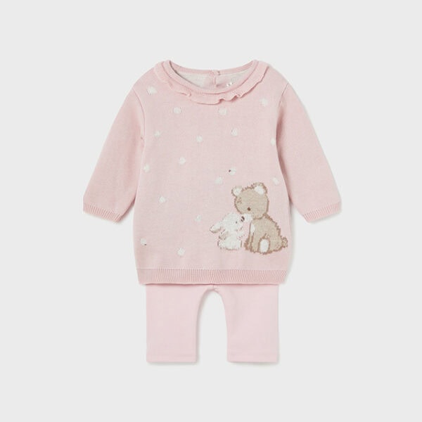 Mayoral Παιδικό Σετ για Κορίτσι Ροζ 14-02703-081