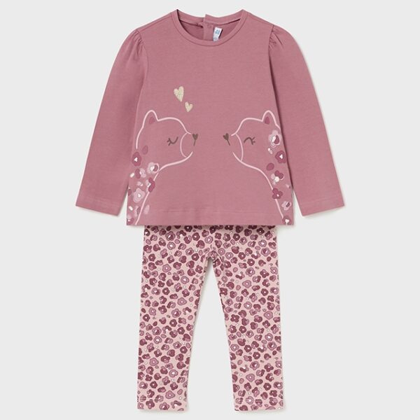 Mayoral Παιδικό Σετ για Κορίτσι Ροζ 14-02714-065