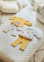 Mayoral Παιδικό Σετ για Κορίτσι Κίτρινο 14-02786-020