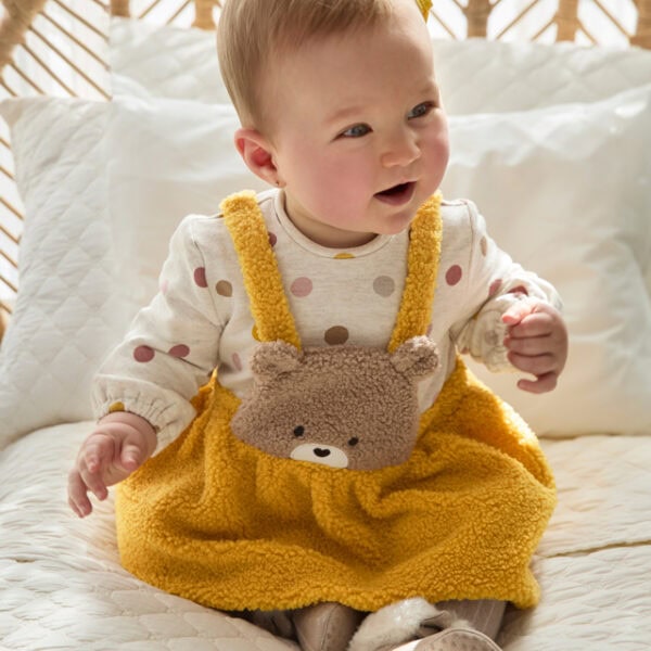 Mayoral Παιδικό Σετ για Κορίτσι Κίτρινο 14-02881-050