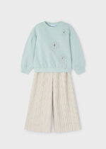 Mayoral Παιδικό Σετ για Κορίτσι Πράσινο 14-04551-019