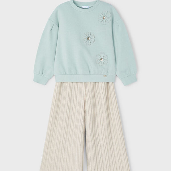 Mayoral Παιδικό Σετ για Κορίτσι Πράσινο 14-04551-019