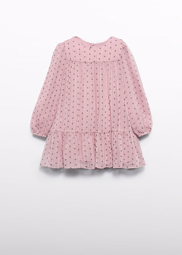14-05524-009-L-4 Abel & Lula Παιδικό Φόρεμα για Κορίτσι Ροζ 14-05524-009 - Image 1