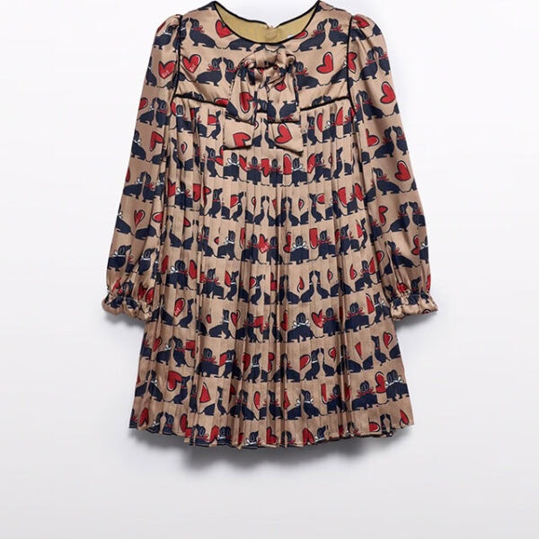 Abel & Lula Παιδικό Φόρεμα για Κορίτσι Μπεζ 14-05531-005