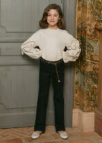 Abel & Lula Παιδικό Παντελόνι για Κορίτσι Μαύρο 14-05719-072