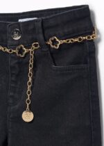 Abel & Lula Παιδικό Παντελόνι για Κορίτσι Μαύρο 14-05719-072 - Image 5