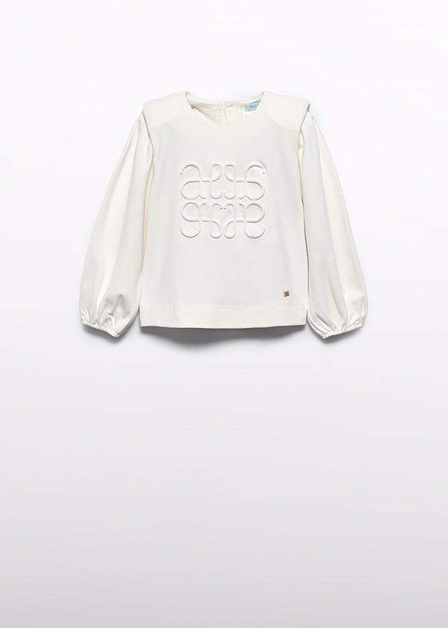 14-05819-004-L-4 Abel & Lula Παιδικό Φούτερ για Κορίτσι Εκρού 14-05819-004 - Image 1