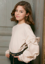 Abel & Lula Παιδικό Φούτερ για Κορίτσι Μπεζ 14-05821-004 - Image 2