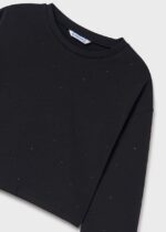 Mayoral Παιδική Μπλούζα Μακρυμάνικη για Κορίτσι Μαύρο 14-07094-037 - Image 2