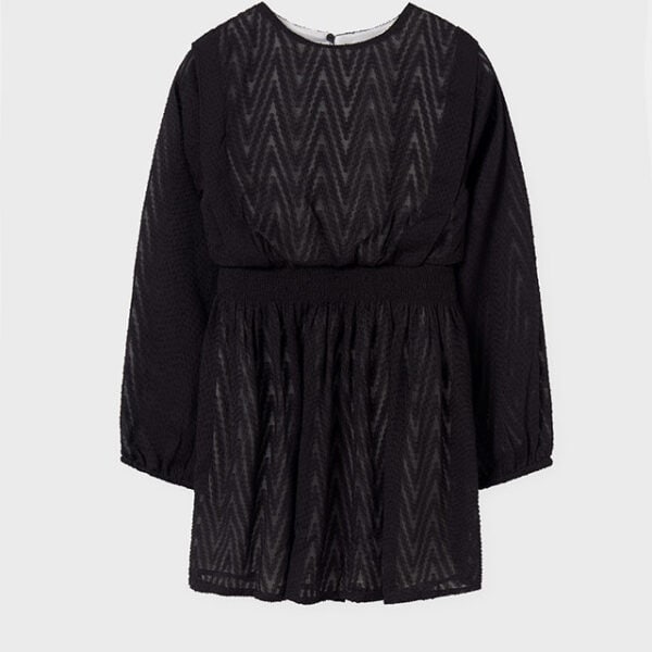 Mayoral Παιδικό Φόρεμα για Κορίτσι Μαύρο 14-07977-033