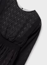 Mayoral Παιδικό Φόρεμα για Κορίτσι Μαύρο 14-07977-033 - Image 2