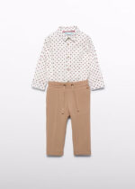 Abel & Lula Παιδικό Σετ για Αγόρι Καφέ 14-15705-079