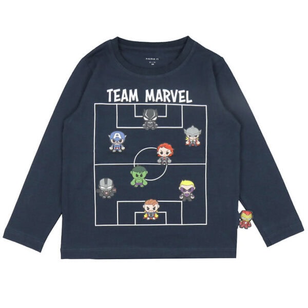 Name it Παιδική Μπλούζα Μακρυμάνικη για Αγόρι Μπλε 13232195-Dark-Sapphire