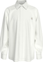 Calvin Klein Παιδικό Πουκάμισο για Αγόρι Λευκό IB0IB01962-YAF