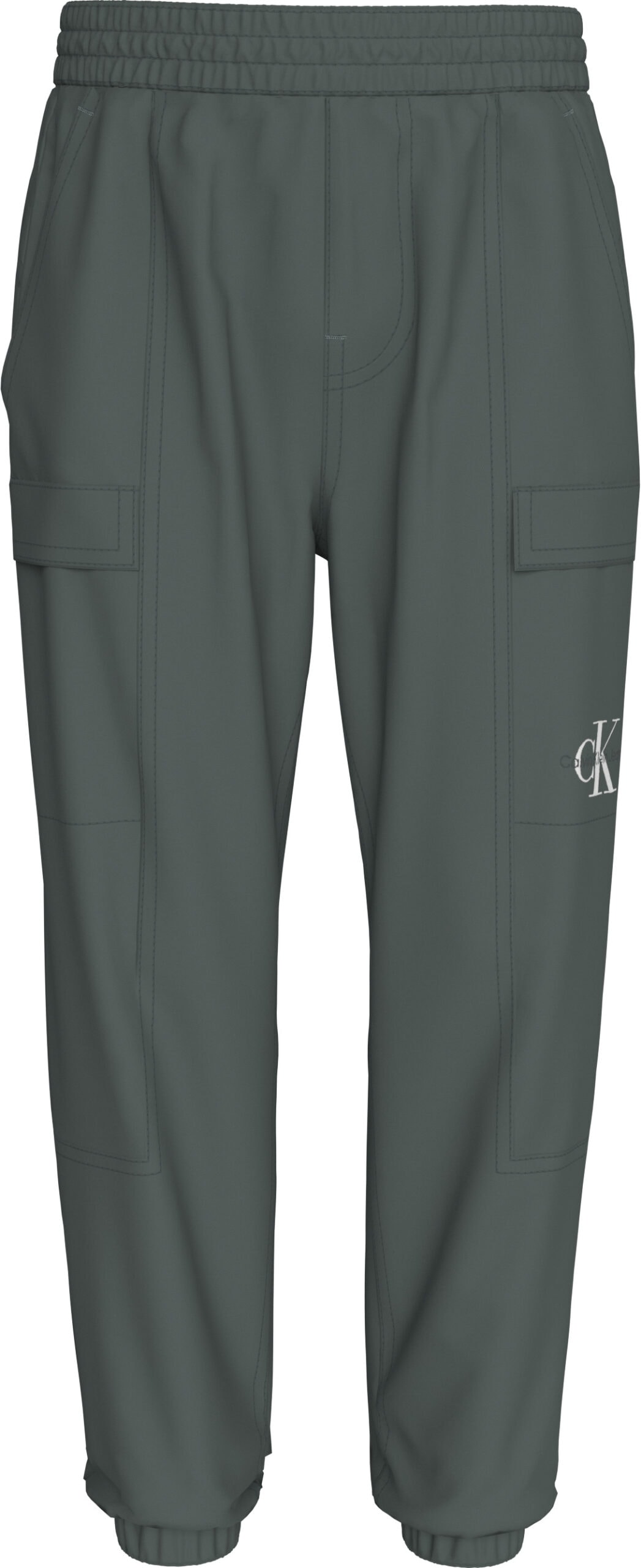 IB0IB02270PSL_F Calvin Klein Παιδικό Παντελόνι για Αγόρι Γκρι IB0IB02270-PSL - Image 1