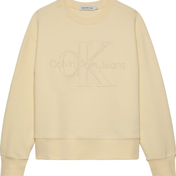 Calvin Klein Παιδικό Φούτερ για Αγόρι Μπεζ IB0IB02281-YAB