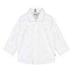 BOSS Παιδική Μπλούζα Μακρυμάνικη για Αγόρι Άσπρο J51253-10P