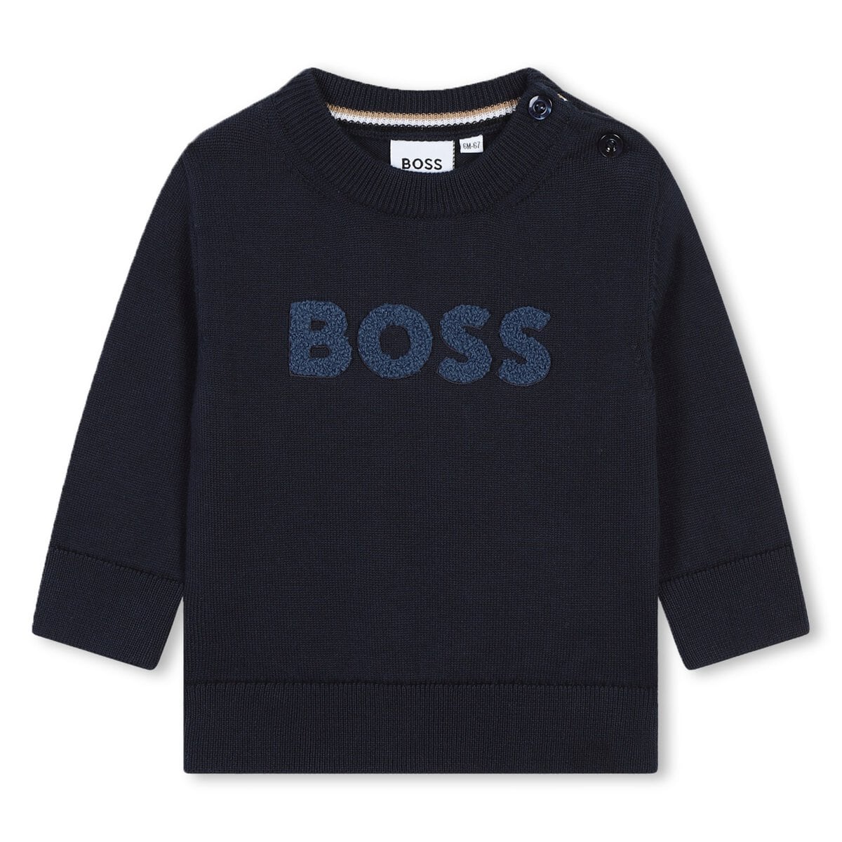 J51283_849_001 BOSS Παιδικό Φούτερ για Αγόρι Μπλε J51283-849 - Image 1