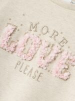 Name it Παιδικό Φούτερ για Κορίτσι Μπεζ 13232153-Peyote-Melange - Image 3