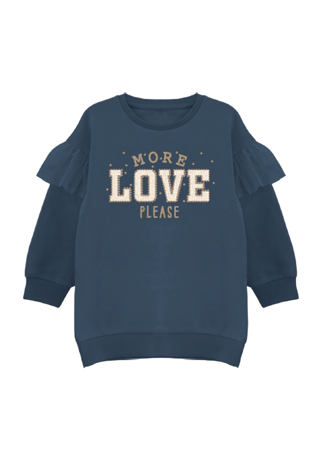 NAME-IT_Autumnwinter_4526250_13232153 Name it Παιδικό Φούτερ για Κορίτσι Μπλε 13232153-Dark-Denim - Image 1