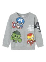 Name it Παιδικό Φούτερ για Αγόρι Γκρι 13232193-Grey-Melange – Bild 3