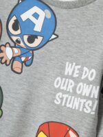 Name it Παιδικό Φούτερ για Αγόρι Γκρι 13232193-Grey-Melange – Bild 2