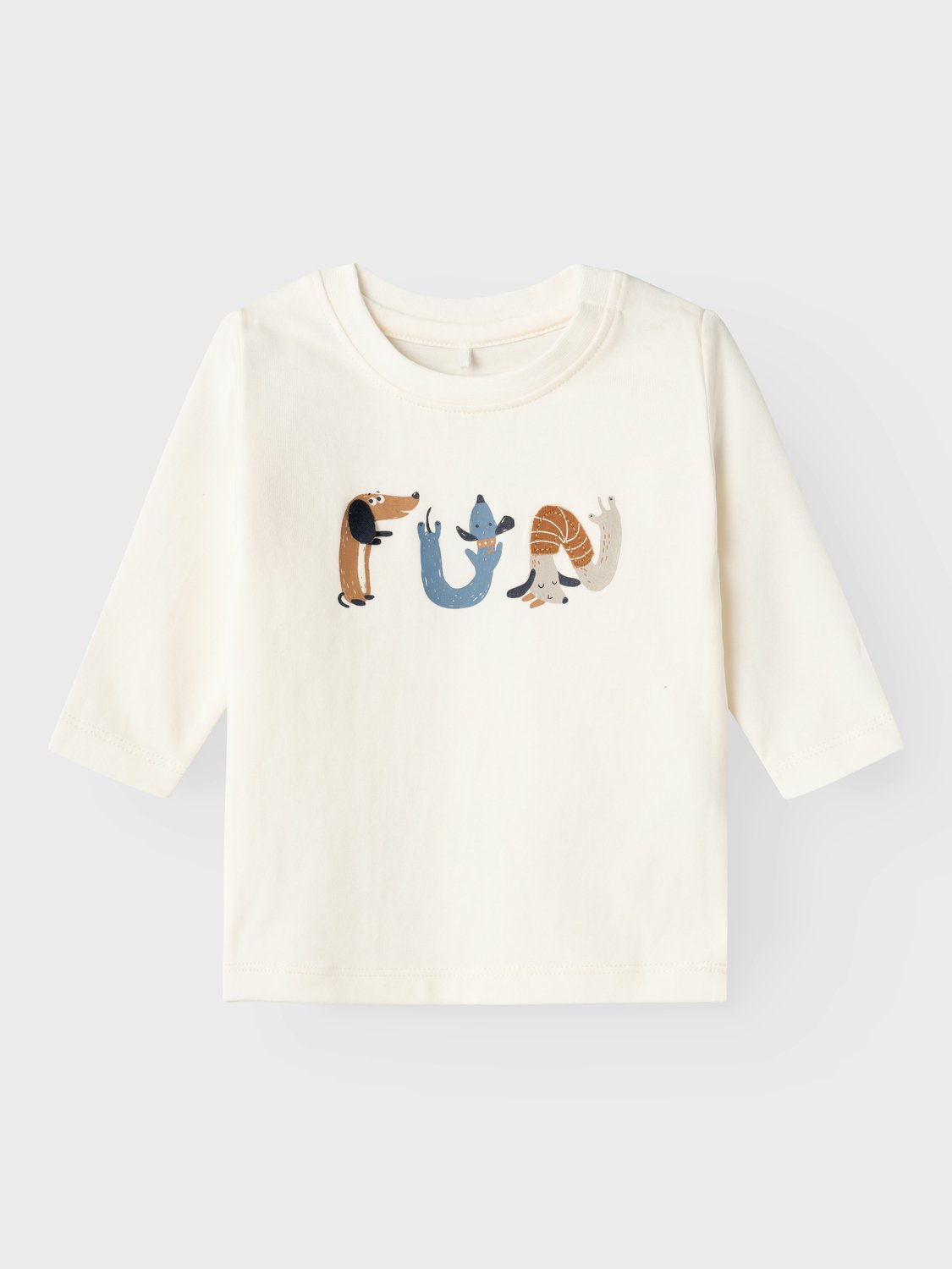 NAME-IT_Autumnwinter_4527517_13231575_2 Name it Παιδική Μπλούζα Μακρυμάνικη για Αγόρι Εκρού 13231575-Jet-Stream - Image 1