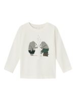 Name it Παιδική Μπλούζα Μακρυμάνικη για Αγόρι Εκρού 13232066-Jet-Stream - Image 4