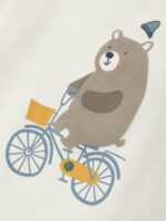 Name it Παιδική Μπλούζα Μακρυμάνικη για Αγόρι Εκρού 13231587-Jet-Stream - Image 2