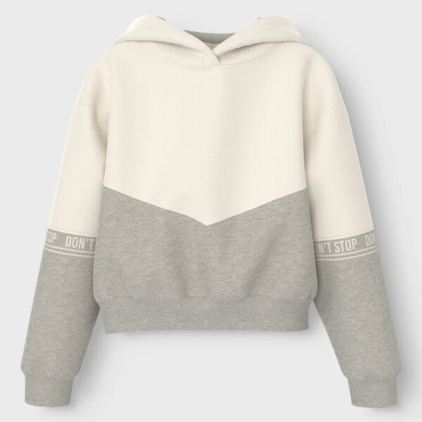 Name it Παιδικό Φούτερ για Κορίτσι Γκρι 13233211-Grey-Melange