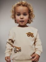 Name it Παιδικό Φούτερ για Αγόρι Μπεζ 13233682-Summer-Sand