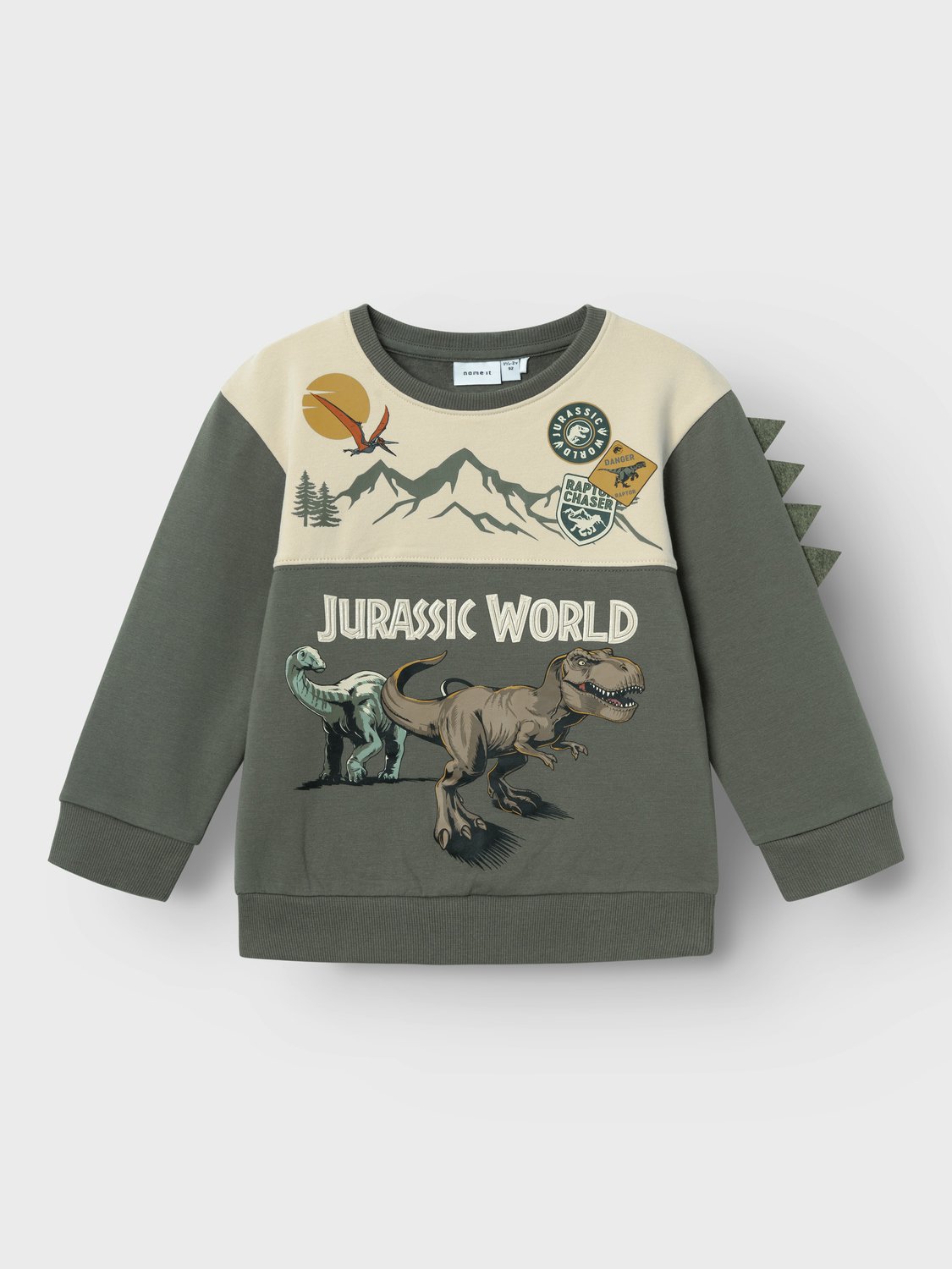 NAME-IT_Autumnwinter_4570024_13234034_4 Name it Παιδικό Φούτερ για Αγόρι Πράσινο 13234034-Tea-Leaf - Image 1