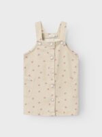 Name it Παιδικό Φόρεμα για Κορίτσι Μπεζ 13232615-Summer-Sand