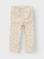 Name it Παιδικό Παντελόνι για Κορίτσι Μπεζ 13232616-Summer-Sand