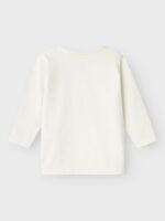 Name it Παιδική Μπλούζα Μακρυμάνικη για Αγόρι Εκρού 13231581-Jet-Stream - Image 3