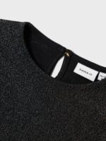 Name it Παιδική Μπλούζα Μακρυμάνικη για Κορίτσι Μαύρο 13236057-Black - Image 4