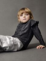 Name it Παιδική Μπλούζα Μακρυμάνικη για Κορίτσι Μαύρο 13236057-Black - Image 3