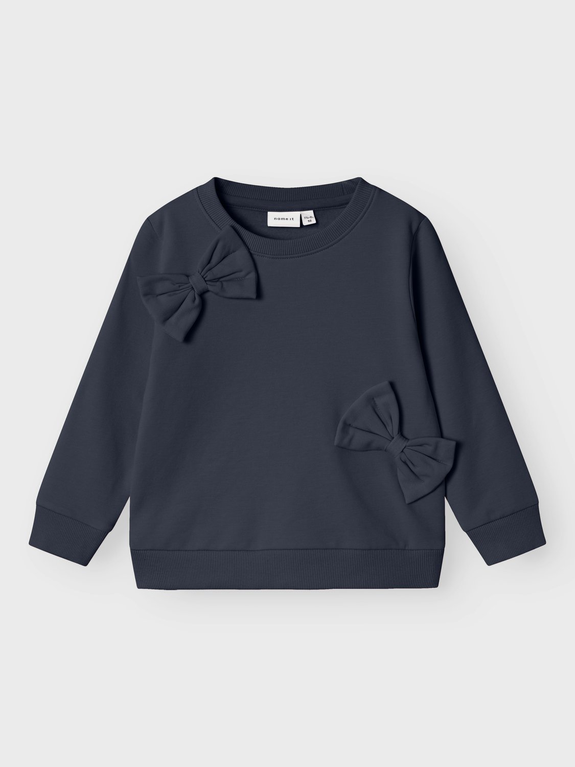 NAME-IT_Autumnwinter_4704439_13237615_2 Name it Παιδικό Φούτερ για Κορίτσι Μπλε 13237615-Dark-Sapphire - Image 1