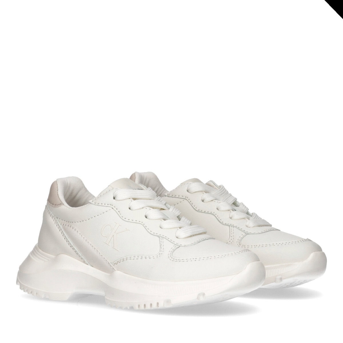 V3A9-80996-1355X511 Calvin Klein Παιδικά Παπούτσια για Κορίτσι Μπεζ V3A9-80996-1355-X511 - Image 1