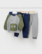 Mayoral Παιδική Φόρμα για Αγόρι Πράσινο 14-02822-031