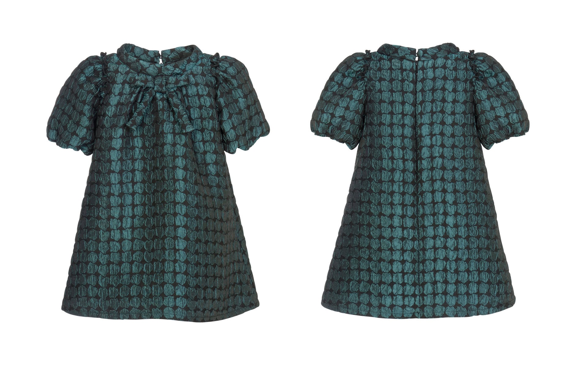 211 Balloon Chic Παιδικό Φόρεμα για Κορίτσι Μπλε 242F0211 - Image 1