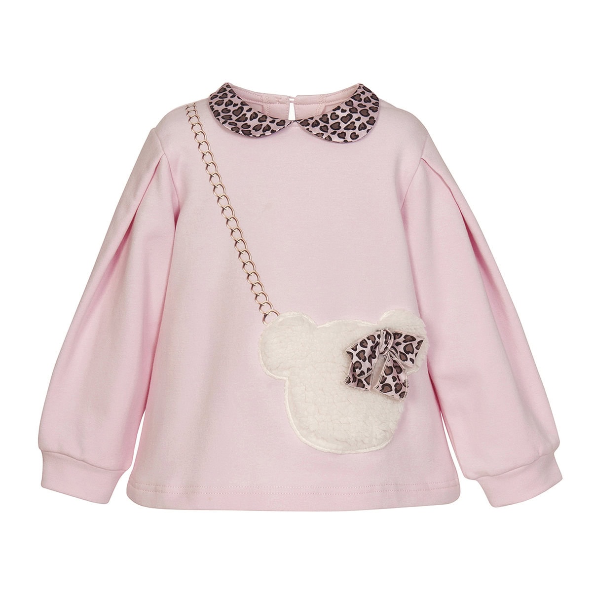 3052 Balloon Chic Παιδική Μπλούζα για Κορίτσι Ροζ 242F0534 - Image 1